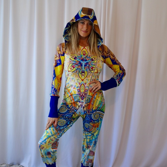 Maddie Moon Galatic Onesie Romper Jumpsuit - Picture 1 of 6